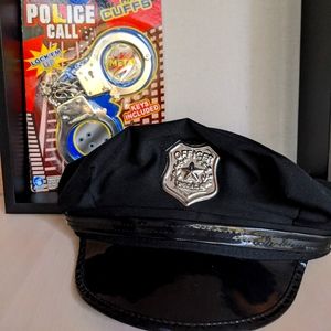 Halloween Police Officer Costume Accessory Bundle